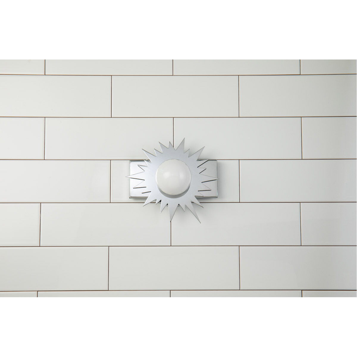 Soleil 1 Light 8 inch PC Bath Light Wall Light in Polished Chrome